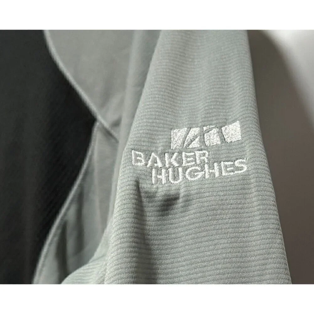 The North Face Mens Sz XL Gray 1/4 Quarter Zip Flashdry Running